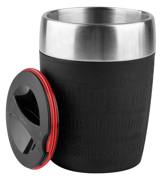 Czarny kubek termiczny 0.2 l – Tefal