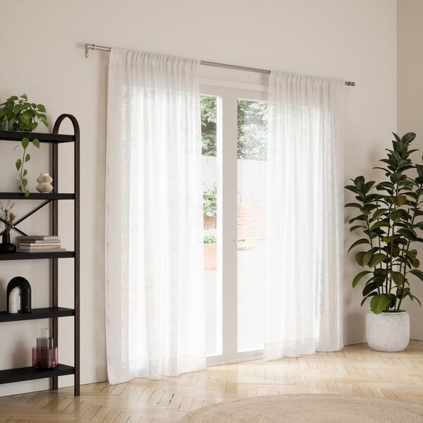 Regulowany karnisz ze stali nierdzewnej 91 - 168 cm Cappa – Umbra