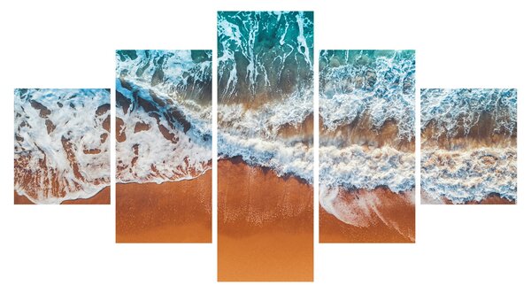 Obraz plaży morskiej (125x70 cm)