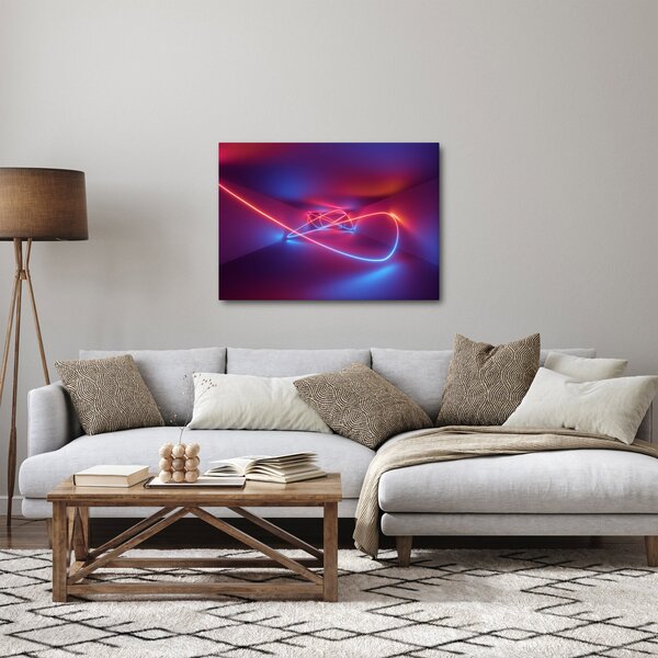 Obraz nowoczesnej abstrakcji (70x50 cm)