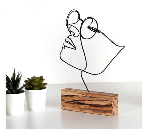 Metalowa figurka Girl – Mioli Decor