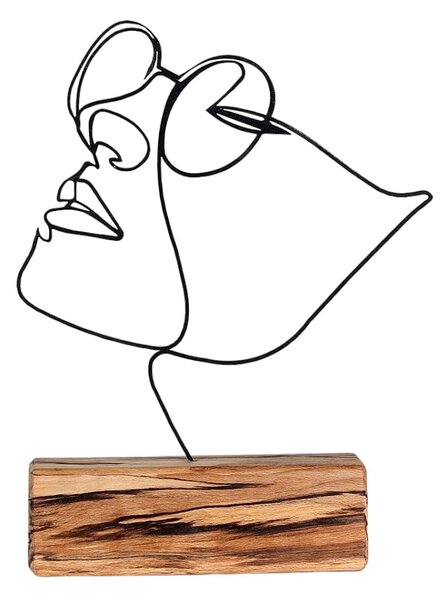 Metalowa figurka Girl – Mioli Decor
