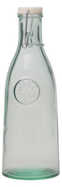 Butelka ze szkła z recyklingu z korkiem Ego Dekor Authentic, 1 l