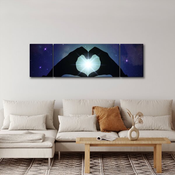 Obraz - Miłość symboliczna (170x50 cm)