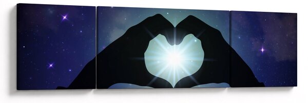 Obraz - Miłość symboliczna (170x50 cm)