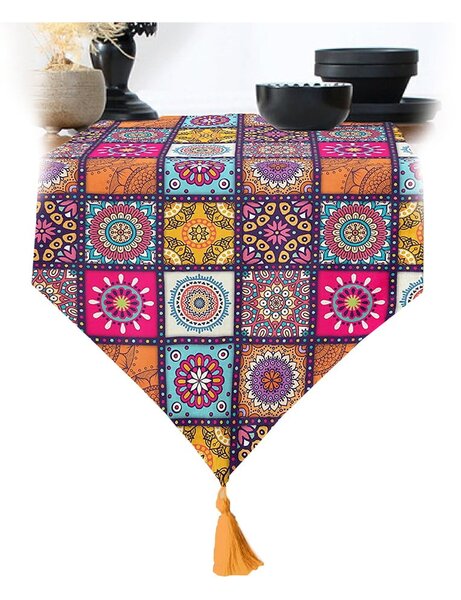 Bieżnik 45x140 cm Mandala Tiles – Minimalist Cushion Covers