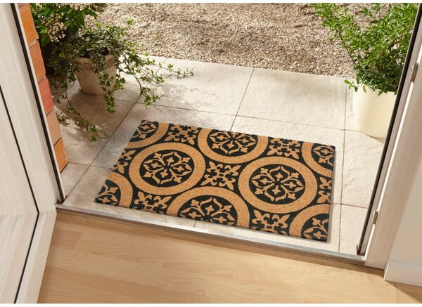 Wycieraczka z włókna kokosowego 75x45 cm Ornaments – Hanse Home