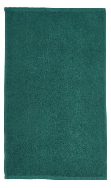 Ciemnozielony bawełniany ręcznik szybkoschnący/frotte 50x85 cm Quick Dry – Catherine Lansfield