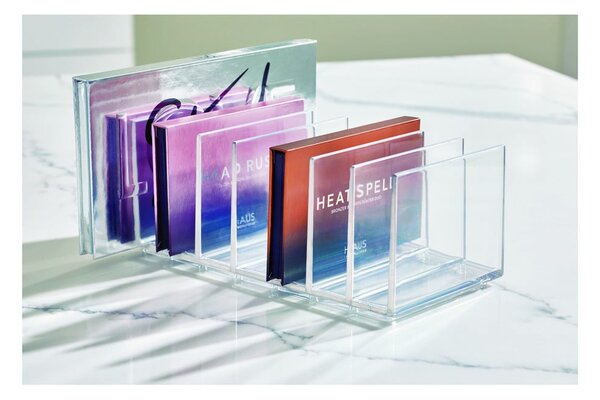 Organizer łazienkowy na kosmetyki z plastiku z recyklingu Palette Station – iDesign