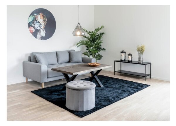 Czarna szafka pod TV 36x45 cm Vita – House Nordic