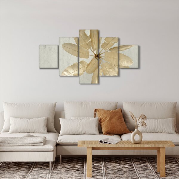 Obraz gęsich piór (125x70 cm)