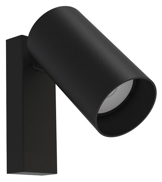 Czarny reflektorek ścienny Mono 7840 metalowy kinkiet biurowy
