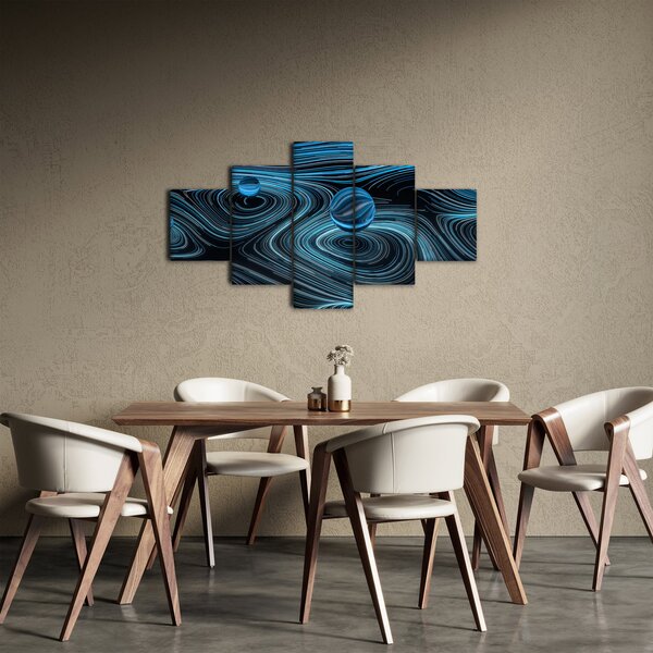 Abstrakcyjny obraz (125x70 cm)