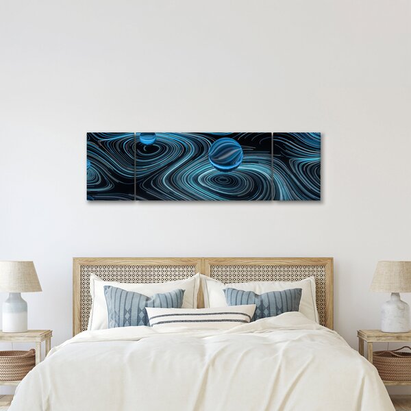 Abstrakcyjny obraz (170x50 cm)