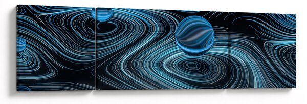 Abstrakcyjny obraz (170x50 cm)