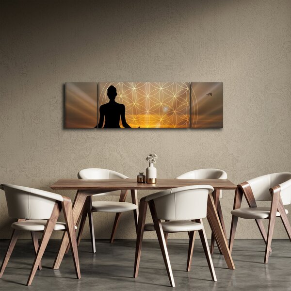 Obraz medytacji (170x50 cm)