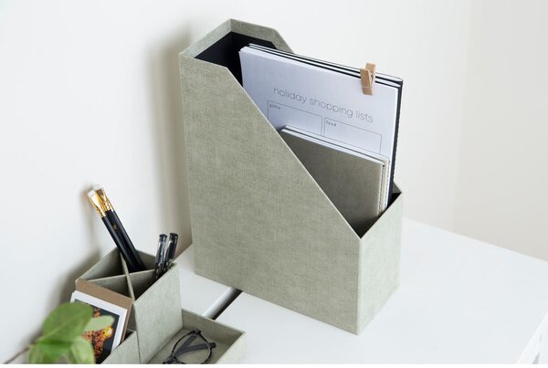 Beżowy organizer na dokumenty Bigso Box of Sweden Estelle