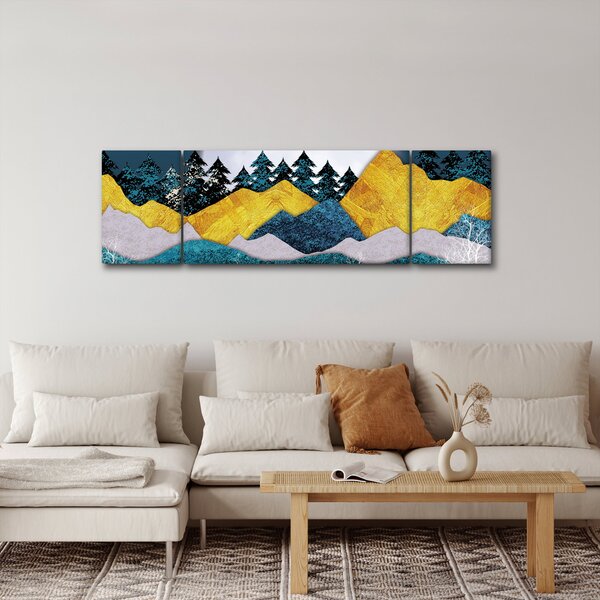 Obraz - Krajobraz polarny (170x50 cm)