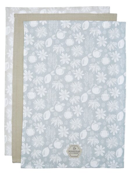 Bawełniane ścierki zestaw 3 szt. 45x65 cm Homestead – Cooksmart ®