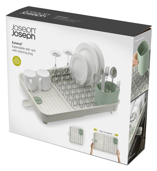 Regulowany ociekacz do naczyń Extend − Joseph Joseph