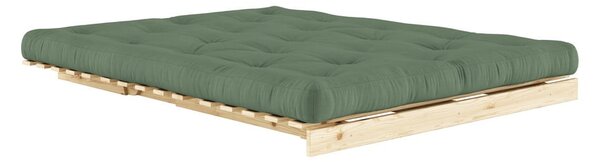 Zielona rozkładana sofa 160 cm Roots – Karup Design