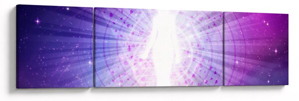 Abstrakcyjny obraz - Kobieta (170x50 cm)