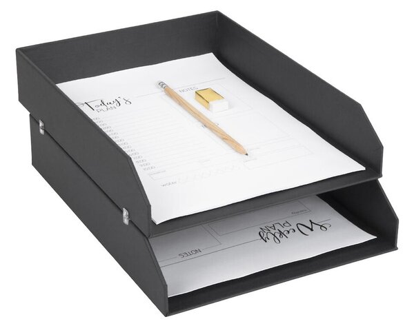 Kartonowe organizery na dokumenty zestaw 2 szt. Hakan – Bigso Box of Sweden