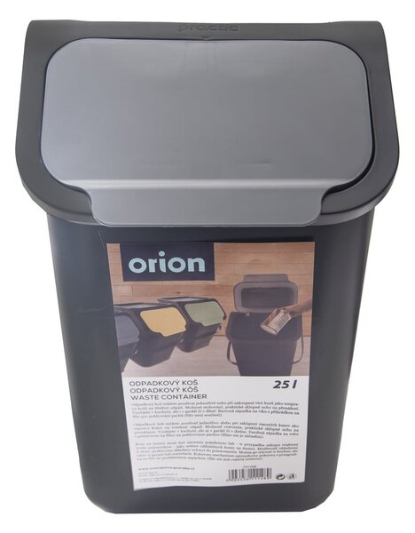 Plastikowy kosz na śmieci do segregacji odpadów 25 l Bin – Orion