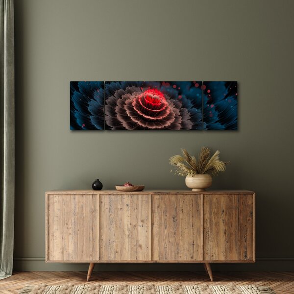 Obraz abstrakcji (170x50 cm)