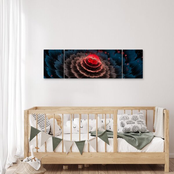Obraz abstrakcji (170x50 cm)