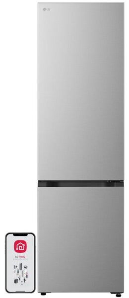 Lodówka LG GBBSJ2CCPY No Frost 203cm Srebrna