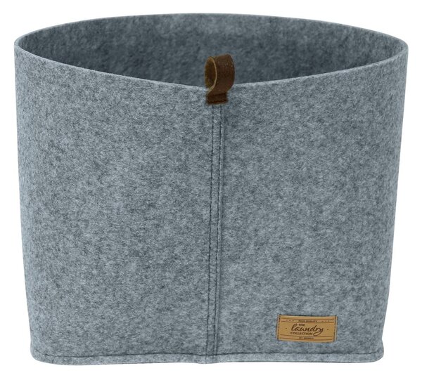 Szary tekstylny organizer Wenko Felt, 24x16 cm