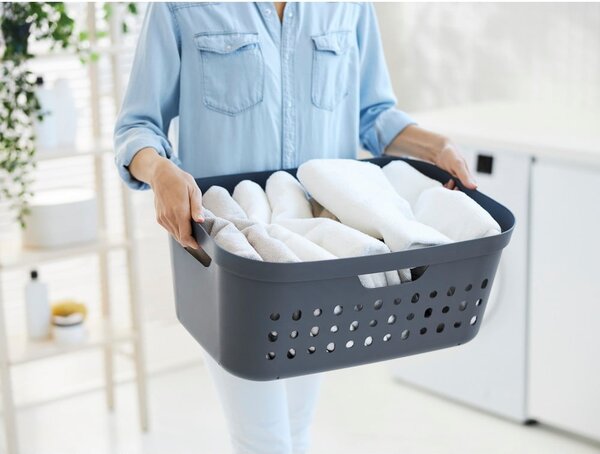 Plastikowy kosz na pranie 39 l Jona – Rotho