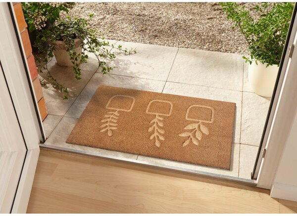 Wycieraczka z włókna kokosowego 75x45 cm Flowerpot – Hanse Home
