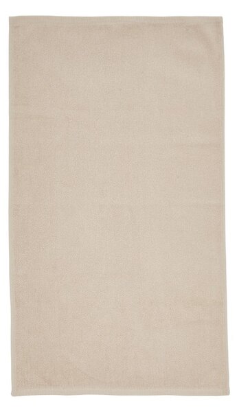 Beżowy bawełniany ręcznik szybkoschnący/frotte 50x85 cm Quick Dry – Catherine Lansfield