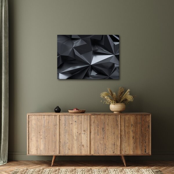 Obraz - Abstrakcja geometryczna (70x50 cm)