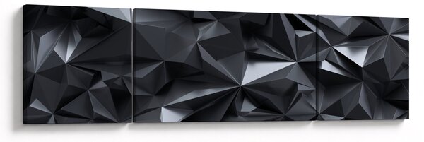 Obraz - Abstrakcja geometryczna (170x50 cm)