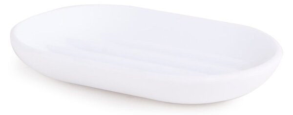 Biała plastikowa mydelniczka Touch – Umbra