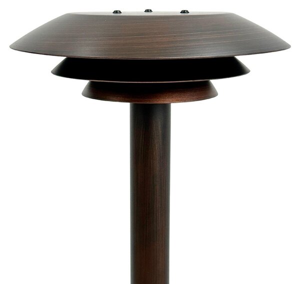 Zewnętrzna Lampa Dyberg Larsen, DL25, miedziany, taras, stal szlachetna, skandynawski