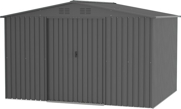 Szopa metalowa tepro Flex Shed XXL z dachem dwuspadowym