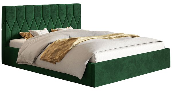 Tapicerowane łóżko 120x200 Mallon 3X - 48 kolorów