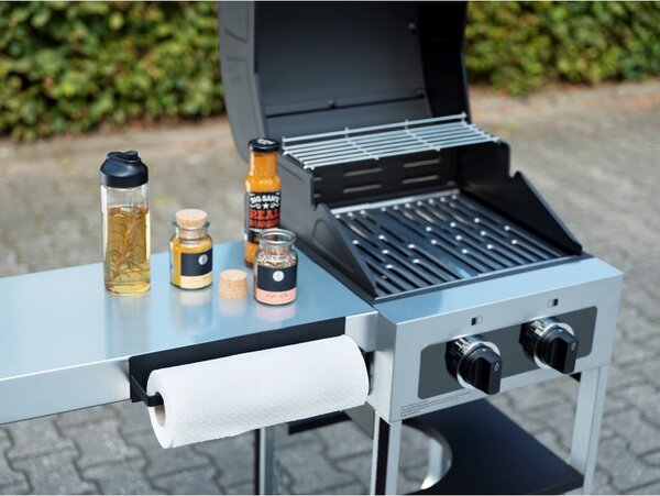 Czarny magnetyczny uchwyt na ręczniki papierowe Wenko Black Outdoor Kitchen Ima