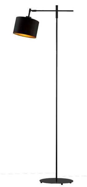 Lampa stojąca podłogowa przegubowa regulowana z abażurem walec 17cm SALIX