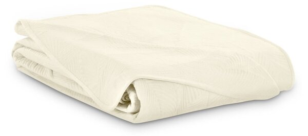 Kremowa narzuta na łóżko jednoosobowe 170x210 cm Palsha – AmeliaHome
