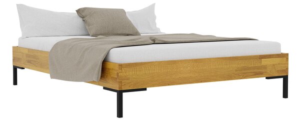 Łóżko drewniane Yoko 160x200 Soolido Meble dębowe
