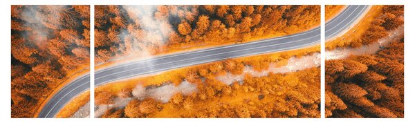 Obraz - Górska droga (170x50 cm)