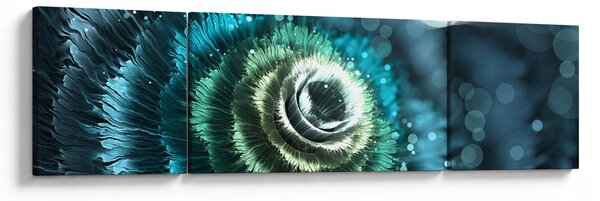 Obraz - Kwiat w szczegółach (170x50 cm)