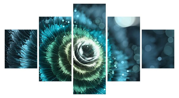 Obraz - Kwiat w szczegółach (125x70 cm)