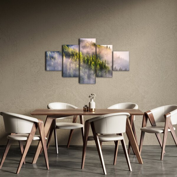 Obraz górskiego krajobrazu (125x70 cm)