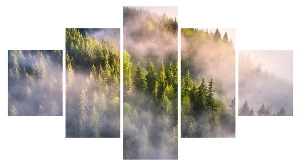 Obraz górskiego krajobrazu (125x70 cm)
